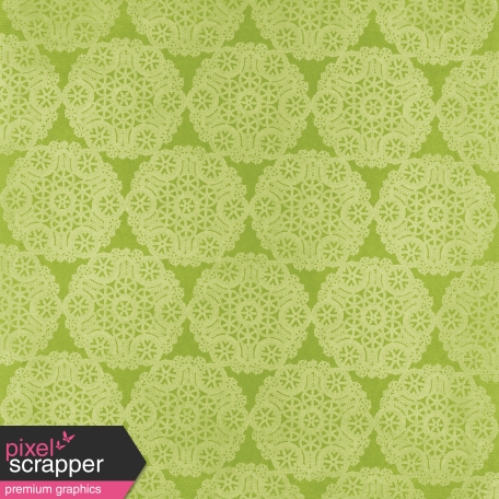 All The Princesses - Green Doily Paper