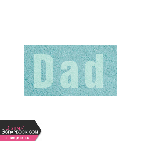 Snow & Snuggles - Dad Word Art