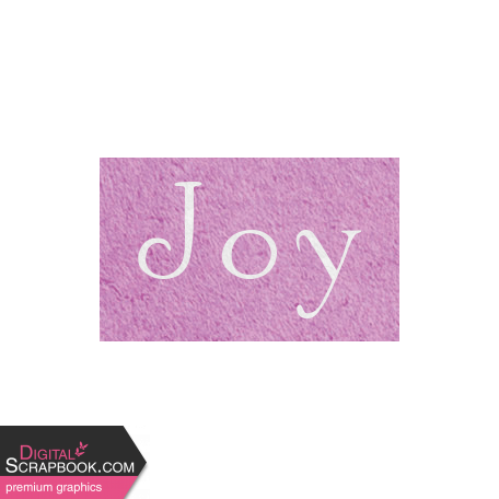 Snow & Snuggles - Joy Word Art