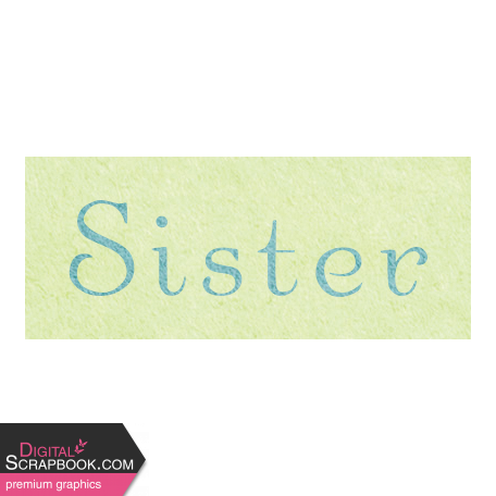 Snow & Snuggles - Sister Word Art