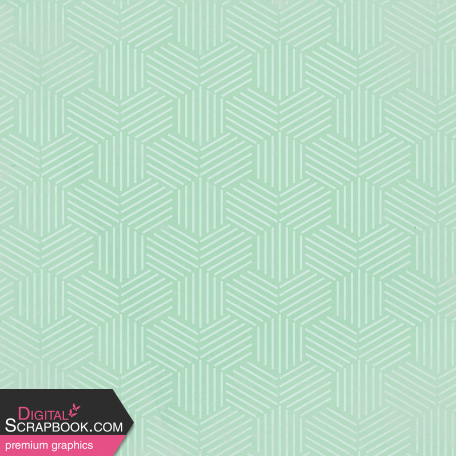 April Showers – Mint Geometric Paper