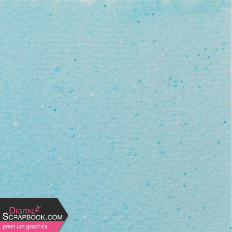 April Showers – Blue Watercolor Paper 02