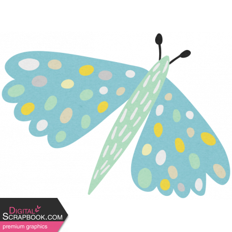 April Showers - Butterfly Doodle