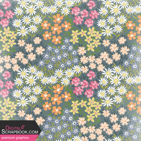 May Flowers - Floral Paper