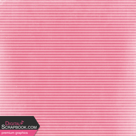 May Flowers - Pink Striped Paper