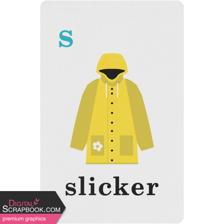 April Showers – Slicker Spring Card 