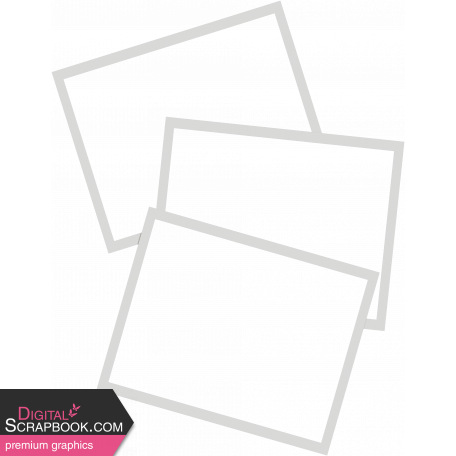 Paper Frame Template 067