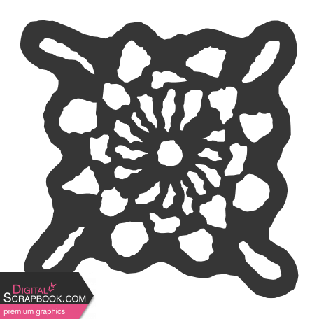 Doily Shape Mask 007