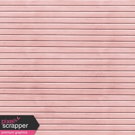 Our House - Pink Wood Paper