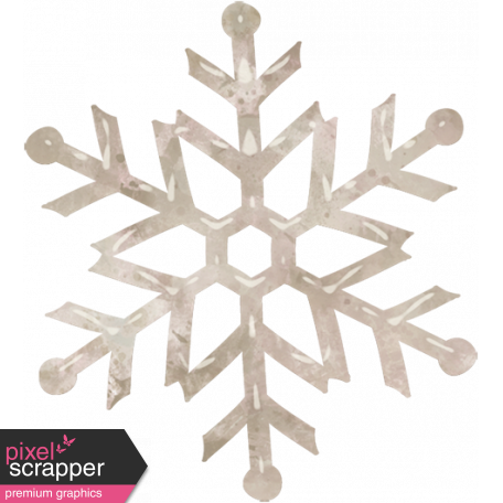 Woodland Winter - Plastic Snowflake Doodle 5