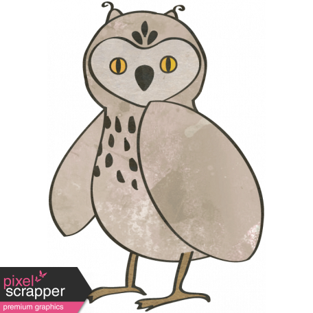 Woodland Winter - Owl Doodle