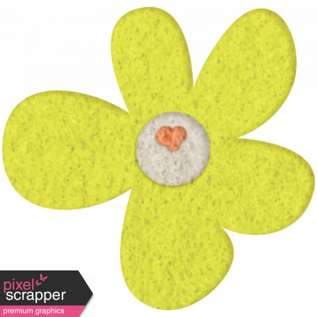 Good Day - Felt Flower Doodle 2