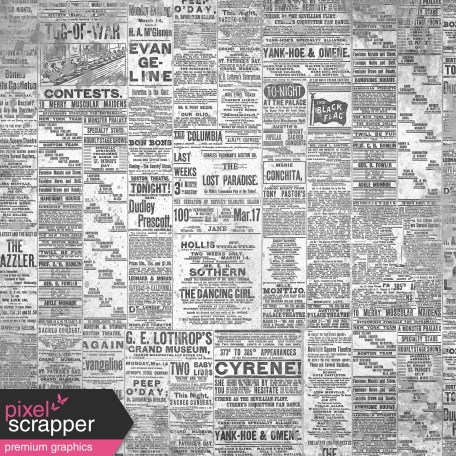 Newspaper Texture 007 Graphic By Janet Kemp Pixel Scrapper Digital Scrapbooking