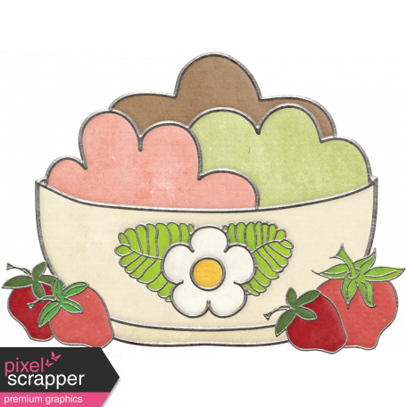 Strawberry Fields - Ice Cream Doodle 