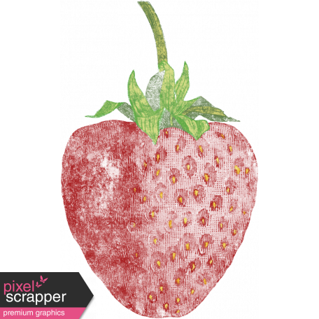 Strawberry Fields - Chalk Strawberry Stamp 10