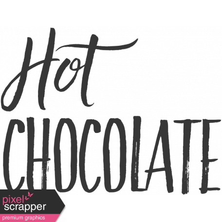 Hot Chocolate Word Art