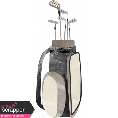 Golf Bag with Clubs