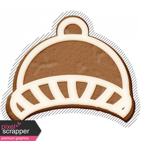Winter Day Gingerbread Cookie Hat