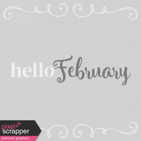 In the Pocket Hello Card - February