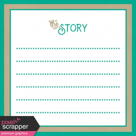In The Pocket Journal Card [Writable Card] The Story - 2x2