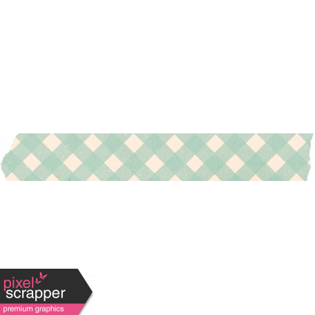 Spring Day Collab - March Winds Washi Tape Gingham