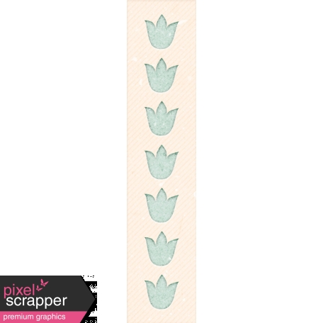 Spring Day Collab - March Winds Tulip List Strip