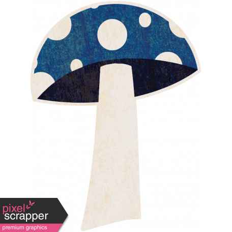 Into the Woods - Blue Mushroom