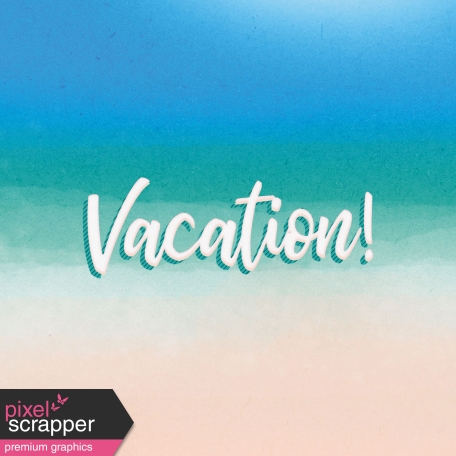 Destination Florida Beach Journal Card - Vacation 4x4