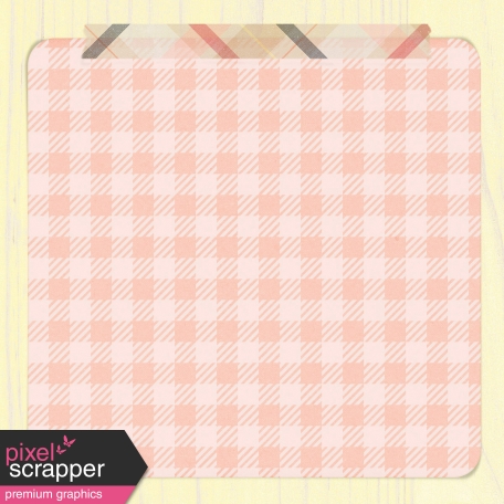 Food Day - Gingham Journal Card 4x4