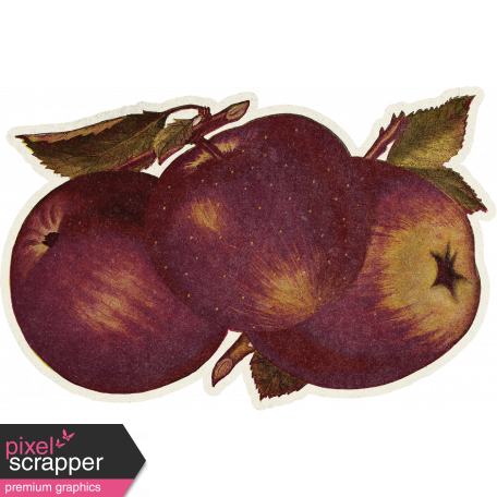 Fall Flurry Apples Sticker