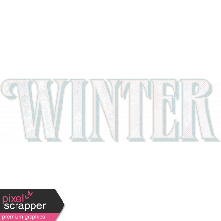 Sunshine and Snow Mini Winter Word Art