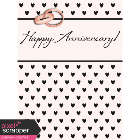 Legacy of Love Happy Anniversary Journal Card 3x4