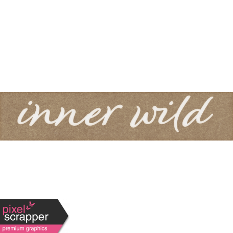 Inner Wild Inner Wild Word Art 