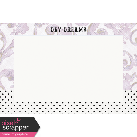 Lavender Fields Journal Card Daydreams 4x6