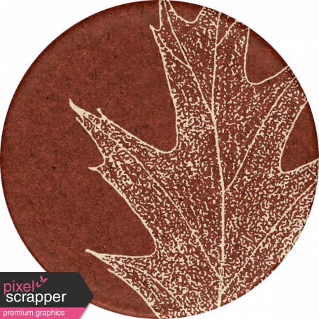 Copper Spice Leaf Sticker