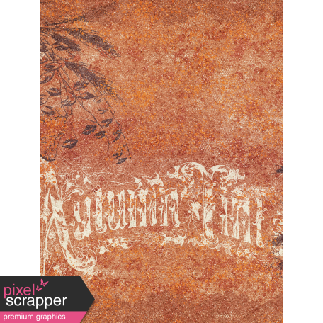 Copper Spice Autumn Tints 3x4 Journal Card