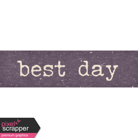 Autumn Bramble Best Day Word Art