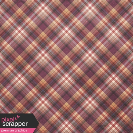 Autumn Bramble Plaid Paper 08