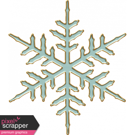 Snowhispers Enamel Snowflake