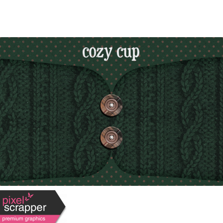 Sweaters & Hot Cocoa Cozy Cup Journal Card 4x6