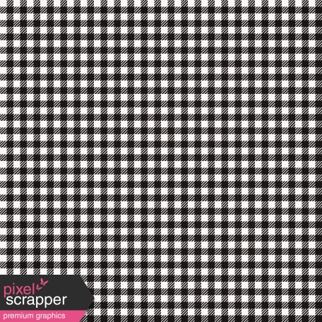 Positively Happy Black Gingham Paper