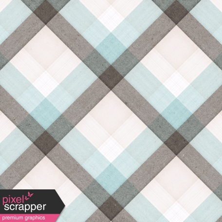 Positively Happy Plaid Paper 3