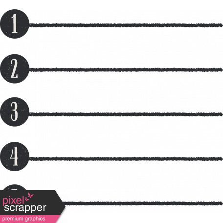 Project Endeavors Stamp List