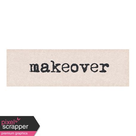Project Endeavors Makeover Word Art