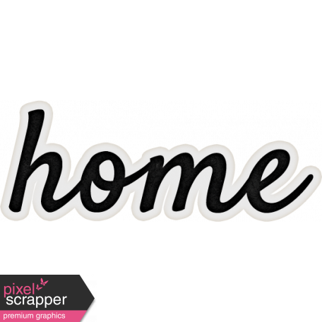 My Tribe Home Word Art