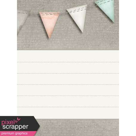 Nesting Banner Journal Card 3x4