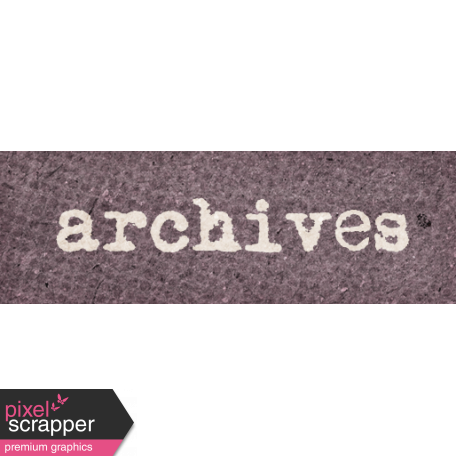 Vintage Memories: Genealogy Archives Word Art Snippet