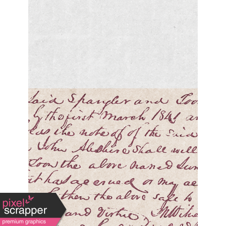 Vintage Memories: Genealogy Handwriting 3x4 Journal Card