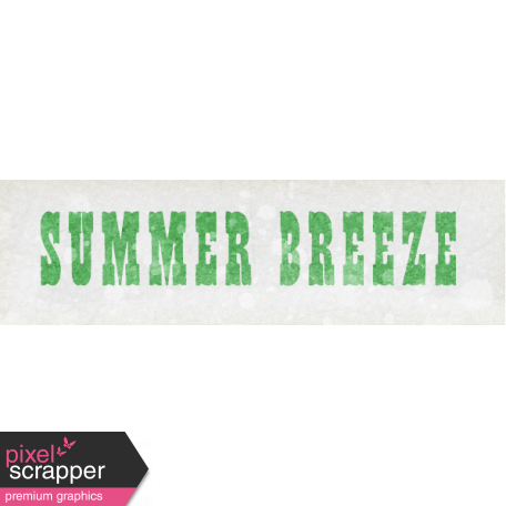 Peach Lemonade Summer Breeze Word Art Snippet