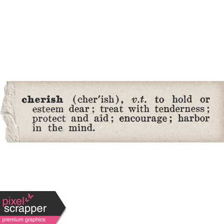 Cherish Definition